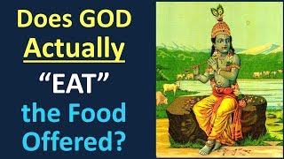 Significance of Prasad Does God Actually EAT the Food Offered [upl. by Aliekat]