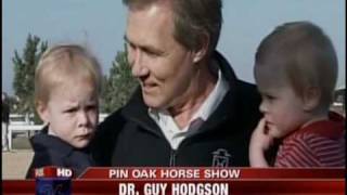 Pin Oak Horse Show  Dr Guy Hodgson  Fox 26 News [upl. by Sidoma48]