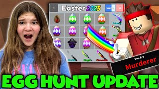 I Was BETRAYED IN Murder Mystery 2 New Easter Egg Update [upl. by Quartas]