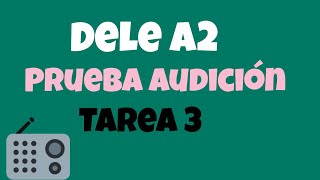 PRUEBA AUDITIVA TAREA3 DELEA2AUDICIÓN [upl. by Nosauq]