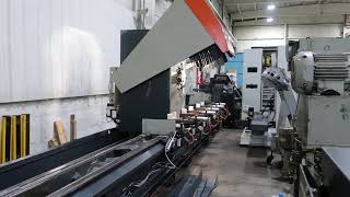 ELUMATEC SBZ130 CNC Aluminum Profile Machining Center 115 Meter [upl. by Delanty]