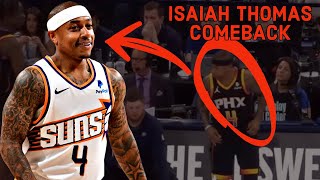 Phoenix Suns Sign Isaiah Thomas For The Rest Of The Season [upl. by Gambrell]