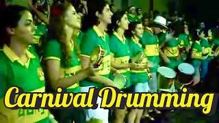 🥁🥁 Live Street Carnival Drumming the BEST BATUCADA UNREAL [upl. by Oech]