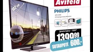 Philips 40FL4308H televizorius  AVITELA [upl. by Alisander461]