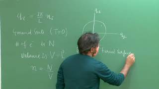 Mod 3  Lec 4 Free electron gas Degeneracy pressure Neutron Star Sommerfeld model of Metals [upl. by Cheke156]