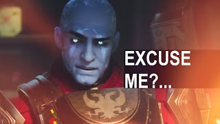 Zavala Meme quotExcuse Mequot Season of the Chosen Destiny 2 Cutscene Beyond Light MOTW [upl. by Adna]