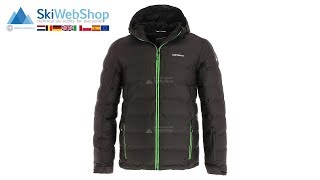 Icepeak Neev black  Ski jacket men  SkiWebShop [upl. by Dnomyad]