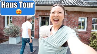 Haus Tour 😍 Unser neues Haus Komm mit zum Einfamilienhaus für 6 Personen Roomtour  Mamiseelen [upl. by Judus]