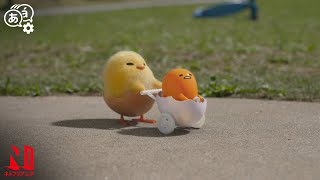 Gudetama Ukulele Serenade  Gudetama An Eggcellent Adventure  Clip  Netflix Anime [upl. by Kenwood]