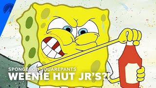 SpongeBob SquarePants  Weenie Hut Jrs S3 E8  Paramount [upl. by Cletis771]