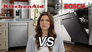 Bosch vs KitchenAid Which Dishwasher Should You Buy in 2024 [upl. by Ennavoj]