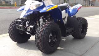 2013 Polaris Outlaw 50 Blue [upl. by Oivatco591]