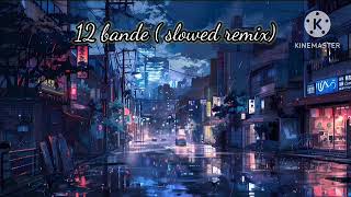 12 bande  slowed remix [upl. by Adaliah]