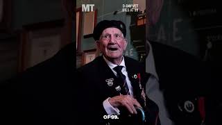 UK DDay vet who escorted US troops to Normandy beaches dies at 99 [upl. by Gruver]