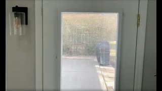 How to install ODL Add On Blinds for Raised Frame Doors [upl. by Aleron637]