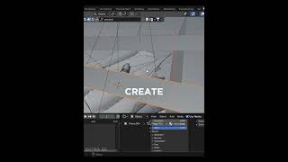 Hide Objects for Camera In Blender blender3d blender animation 3d tutorial 3danimation [upl. by Maxama]