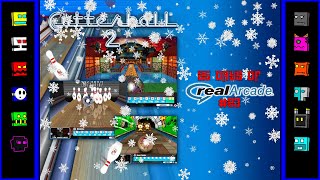 25 Days of RealArcade Day 23  Gutterball 2 Me Vs All Computers [upl. by Kama]