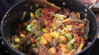 quotSavory Beef Stew Delight with Herbinfused Ricequot [upl. by Graeme]