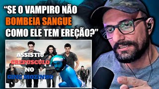 FABIOCOG REAGINDO SMZINHO REAGINDO ao filme CREPÚSCULO [upl. by Nazus]