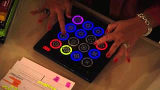 FlashPad Air Touchscreen Electronic Game with Lights amp Sounds with Kerstin Lindquist [upl. by Hyacinthie]