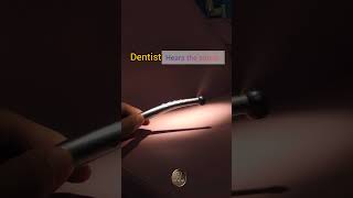 HANDPIECE FUNNY SOUND dentalesthetics dentist babyanimals doctor [upl. by Ruperta]