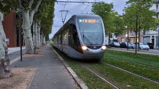 🇫🇷 Toulouse Trams  Tisseo Alstom Citadis 302 Tram 2024 [upl. by Treulich391]