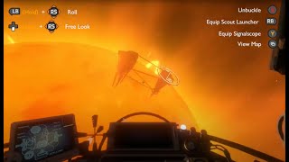 Can you deorbit the Sun Station in Outer Wilds [upl. by Eirrotal835]