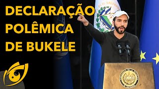 NAYIB BUKELE diz que o mundo PRECISA de uma NOVA ROMA Será？ [upl. by Berkow]