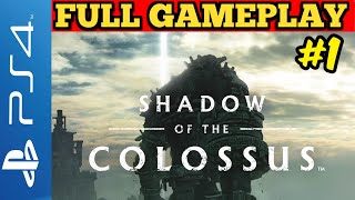 SHADOW OF THE COLOSSUS  PS4 Gameplay Walkthrough  FULL GAME  No Commentary 1 [upl. by Narik]