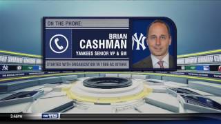 Brian Cashman on Clint Fraziers shortterm future with the Yankees [upl. by Sira]