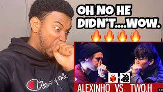 ALEXINHO vs TWOH  Grand Beatbox SHOWCASE Battle 2017  14 Final REACTION ARE YOU SERIOUS [upl. by Airtemak630]