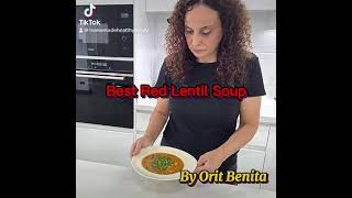 Best Easy amp Healthy Red Lentil Soup Recipe [upl. by Nnyleimaj]