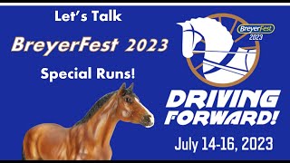 BreyerFest 2023 Special Runs Part 1 and Unboxing a few Horses [upl. by Eceinart]