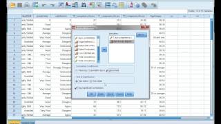 Compute correlations in SPSS Spearmans rho [upl. by Ashraf785]