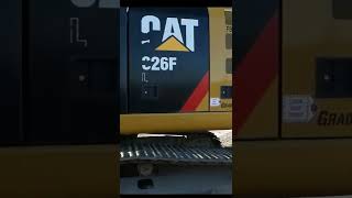 Caterpillar Driving626F Kiewit Corporation Construction company [upl. by Saxela426]