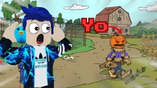 SOY UNA CALABAZA 🎃  Youtubers Saw Game 4 Parte 2 [upl. by Marvin658]