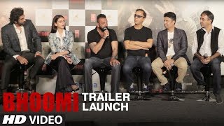 Bhoomi Trailer Launch Event  Sanjay Dutt  Aditi Rao Hydari [upl. by Akemyt]