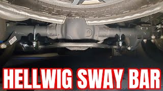 2022 Chevy Silverado  Hellwig Rear Sway Bar Install [upl. by Ahsart]