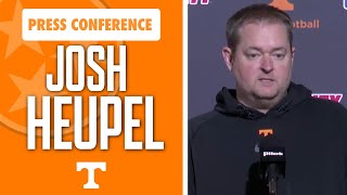 Tennessee football head coach Josh Heupel talks to kickoff Kentucky week I Rocky Top I GBO [upl. by Feldt]