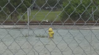 Fernandina Beach resident describes relocating from rising floodwaters during Milton [upl. by Elaynad]