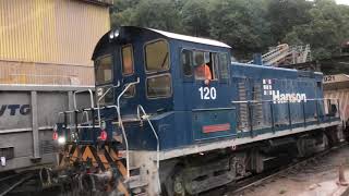 EMD SW1001 switcher whatley quarry [upl. by Greenwald]