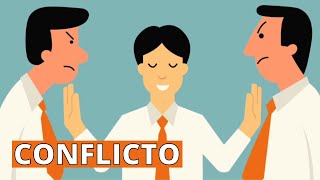 ¿Qué es un CONFLICTO y cuáles son sus causas Tipos y ejemplos🤼‍♂️ [upl. by Adiene]