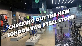 Checking out the new London Van Rysel store [upl. by Halley]