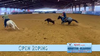 USTRC Signature Series Winter Classic  Open Team Roping [upl. by Edvard]