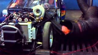 Duppies Insane Flame throwing 4 cylinder drag car [upl. by Williams]