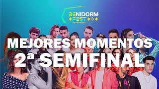 MEJORES MOMENTOS 2ª SEMIFINAL  Benidorm Fest  Eurovisión 2022 [upl. by Rekoob271]