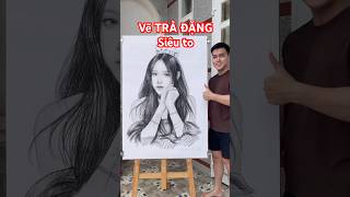 Vẽ người có nhiều follow nhất Việt Nam tradang vẽ vetranh art [upl. by Patricia]