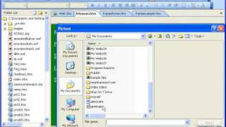 FrontPage Tutorial Inserting Images Microsoft Training Lesson 132 [upl. by Doyle]