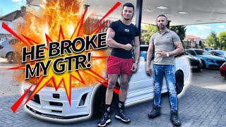 HSTIKKYTOKKY BROKE MY GTR gtr r34gtr affi affy affygtr affyr34 skyline fastx hstikkytokky [upl. by Anton]