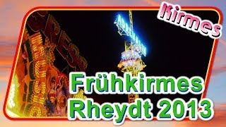 Frühkirmes Mönchengladbach Rheydt 2013 HD  Feuerwerk [upl. by Adnor]